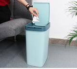 Trash Bin with Swing Lid; Different Colors